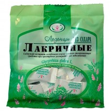 Леденцы лакричные 30 г без сахара Леденцы лакричные 30 г без сахара