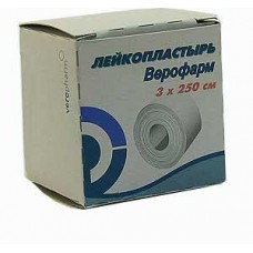 Лейкопластырь верофарм 3*250 Лейкопластырь верофарм 3*250