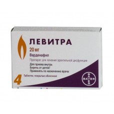 Левитра 20 мг 4 табл Левитра 20 мг 4 табл