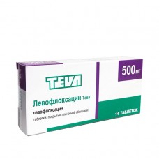 Левофлоксацин-тева 500 мг 14 табл Левофлоксацин-тева 500 мг 14 табл