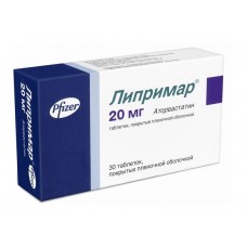 Липримар 20 мг 30 табл Липримар 20 мг 30 табл