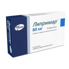Липримар 80 мг 30 табл Липримар 80 мг 30 табл