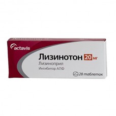 Лизинотон 20 мг 28 табл Лизинотон 20 мг 28 табл