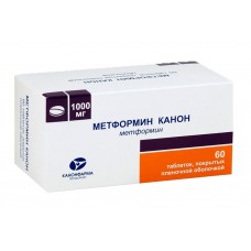 Метформин канон 1000 мг 60 табл Метформин канон 1000 мг 60 табл