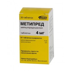 Метипред таблетки 4 мг 30 шт
