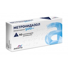Метронидазол 500 мг 10 суппозитории вагинальные Метронидазол 500 мг 10 суппозитории вагинальные