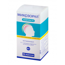 Микозорал шампунь 2% 60 г Микозорал шампунь 2% 60 г