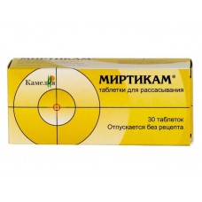 Миртикам таблетки для рассасывания 30 шт Миртикам таблетки для рассасывания 30 шт