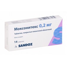 Моксонитекс 200 мкг 14 табл