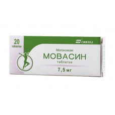 Мовасин таблетки 7,5 мг 20 Мовасин таблетки 7,5 мг 20