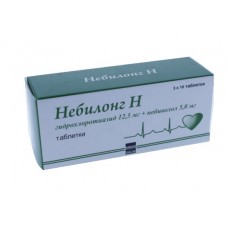 Небилонг н 12,5 мг плюс 5 мг 30 табл