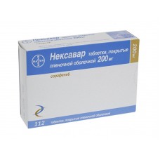 Нексавар 200 мг N112 табл Нексавар 200 мг N112 табл