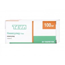 Нимесулид-тева 100 мг 20 табл Нимесулид-тева 100 мг 20 табл