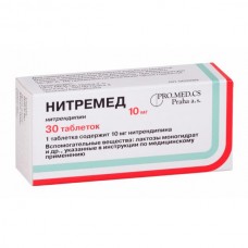 Нитремед 10 мг 30 табл
