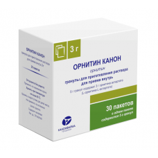 Орнитин канон гранулы 5 г/3 г 30 пакет Орнитин канон гранулы 5 г/3 г 30 пакет