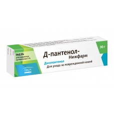Пантенол-д нижфарм мазь 30 г Пантенол-д нижфарм мазь 30 г