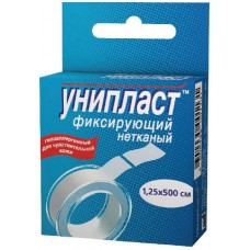 Пластырь унипласт 1,25*500 см нетканный Пластырь унипласт 1,25*500 см нетканный