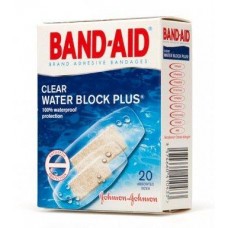 Пластырь band-aid антисептический водостойкий прозрачный 20 шт. Пластырь band-aid антисептический водостойкий прозрачный 20 шт.