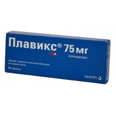 Плавикс 75 мг 14 табл Плавикс 75 мг 14 табл