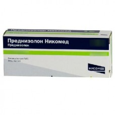 Преднизолон-никомед 5 мг 10 табл Преднизолон-никомед 5 мг 10 табл