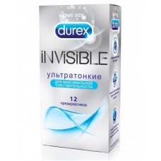 Презервативы дюрекс инвизибл ульратонкие n12 Презервативы дюрекс инвизибл ульратонкие n12