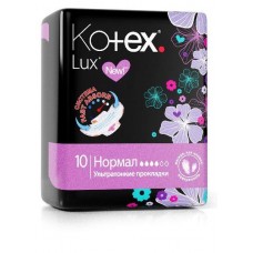 Котекс прокладки люкс софт нормал 10 Котекс прокладки люкс софт нормал 10