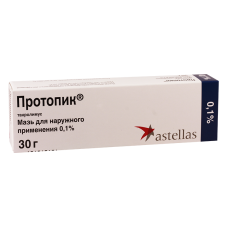 Протопик мазь 0,1% 30 г Протопик мазь 0,1% 30 г