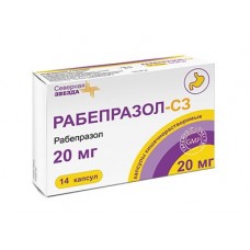 Рабепразол-сз 20 мг 14 капс Рабепразол-сз 20 мг 14 капс