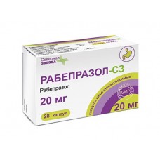 Рабепразол-сз 20 мг 28 капс Рабепразол-сз 20 мг 28 капс