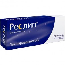Реслип 15 мг 30 табл Реслип 15 мг 30 табл