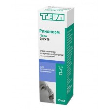 Ринонорм спрей назальный 0,05% 15 мл Ринонорм спрей назальный 0,05% 15 мл