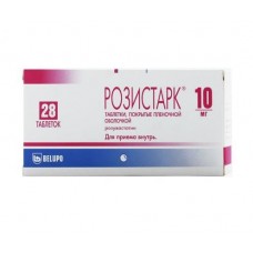 Розистарк 10 мг 28 табл Розистарк 10 мг 28 табл