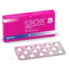 Розистарк 20 мг 70 табл Розистарк 20 мг 70 табл