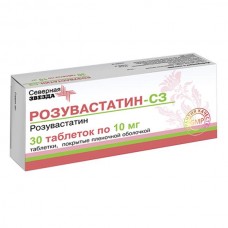 Розувастатин-сз 10 мг 30 табл Розувастатин-сз 10 мг 30 табл