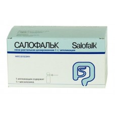 Салофальк пена ректальная 1 г/аппл 14 аппликаций (7 доз) Салофальк пена ректальная 1 г/аппл 14 аппликаций (7 доз)