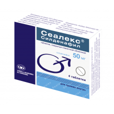 Сеалекс силденафил 50 мг 4 табл Сеалекс силденафил 50 мг 4 табл