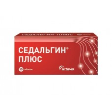 Седальгин плюс 10 табл Седальгин плюс 10 табл