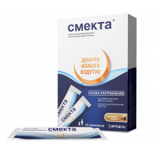 Смекта суспензия для приёма внутрь карамель/какао 12 пакет Смекта суспензия для приёма внутрь карамель/какао 12 пакет