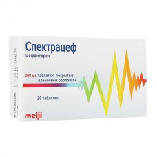 Спектрацеф 200 мг №20 табл Спектрацеф 200 мг №20 табл