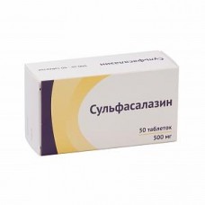 Сульфасалазин 500 мг 50 табл Сульфасалазин 500 мг 50 табл