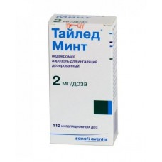 Тайлед минт аэрозоль для ингаляций 2 мг/доза 112 доз Тайлед минт аэрозоль для ингаляций 2 мг/доза 112 доз
