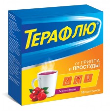 Терафлю лесные ягоды порошок 10 пакетиков Терафлю лесные ягоды порошок 10 пакетиков