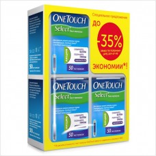 Тест-полоски для глюкометра one touch селект 150 шт Тест-полоски для глюкометра one touch селект 150 шт