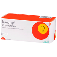 Тевастор 10 мг 90 табл Тевастор 10 мг 90 табл