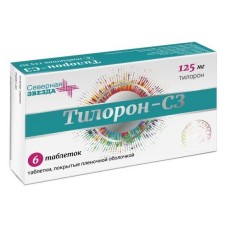 Тилорон-сз 125 мг 6 табл Тилорон-сз 125 мг 6 табл