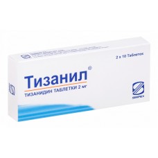 Тизанил 2 мг 20 табл Тизанил 2 мг 20 табл