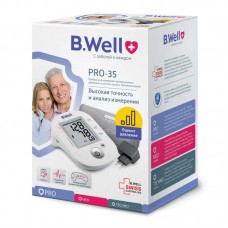 Тонометр b well автоматический pro-35 манжета m-l с адаптером Тонометр b well автоматический pro-35 манжета m-l с адаптером