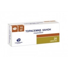 Торасемид канон 10 мг 20 табл Торасемид канон 10 мг 20 табл