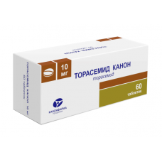 Торасемид канон 10 мг 60 табл Торасемид канон 10 мг 60 табл