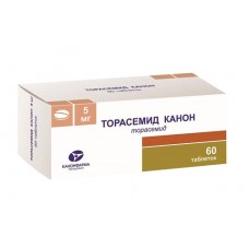 Торасемид канон 5 мг 60 табл Торасемид канон 5 мг 60 табл
